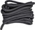 South Bend Rope Marine Grade Double Braided Nylon Dock Line w/Eye Splice (Black, 3/4-inch x 35 feet)