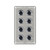 4 Gang 1-Way Switch Panel with Labeled Switches