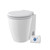 Compact Tall All-Ceramic Marine Toilet