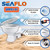 SEAFLO Electric Marine Toilets - Self Priming, Macerator, Switch Panel Control, Ceramic Bowl, Boat Yacht Toilet (Choose Compact/Regular Sizes and 12V/24V Options)