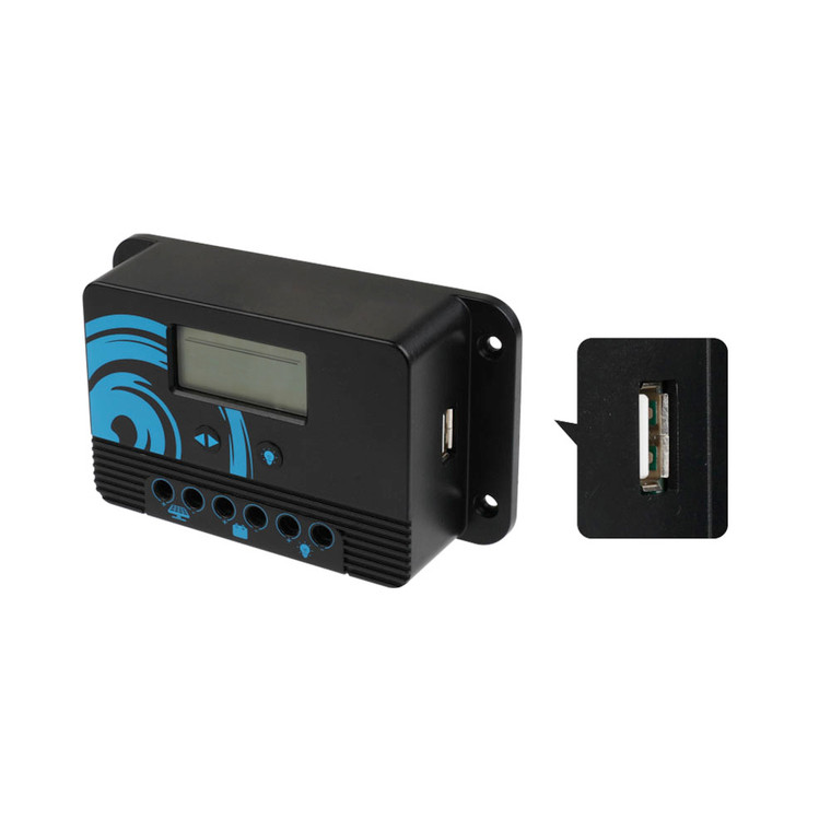 SEAFLO 20A Solar Charge Controller