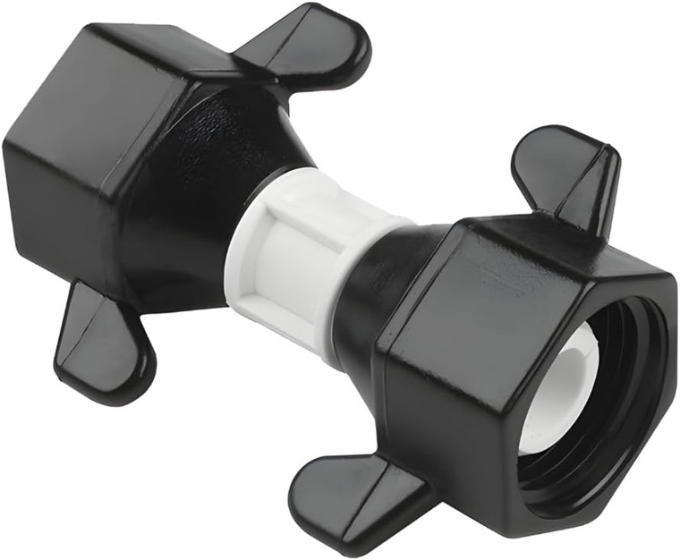 SEAFLO (NO: 51F09) 1/2" FNPT x 1/2" FNPT Barbed Straight Universal Pump Fitting for SHURFLO, SEAFLO, Circle River, Johnson, Jabsco, FLOJET, REMCO, Lippert, USA ADVENTURE and other Pumps (2-Pack)