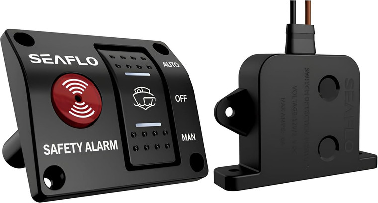 SeaFlo Alarm Control System with 3-Way Switch, 12V 24V