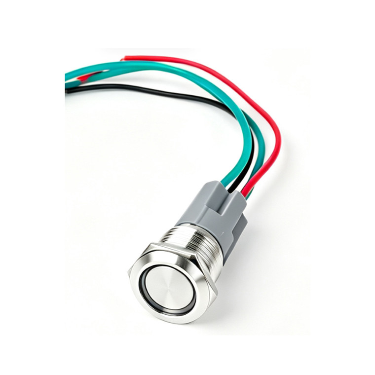 Stainless Steel Push Button Switch 02 Series