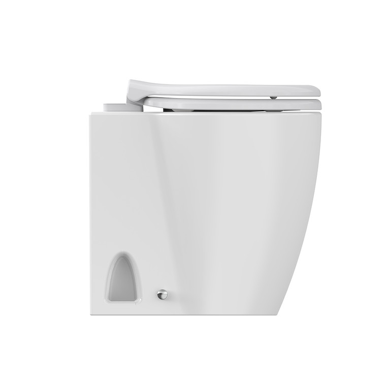Compact Tall All-Ceramic Marine Toilet