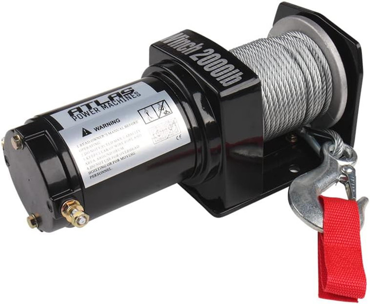 South Bend Components Atlas Power Machines ATV/UTV Electric Winch Kit, 9500-lb.
