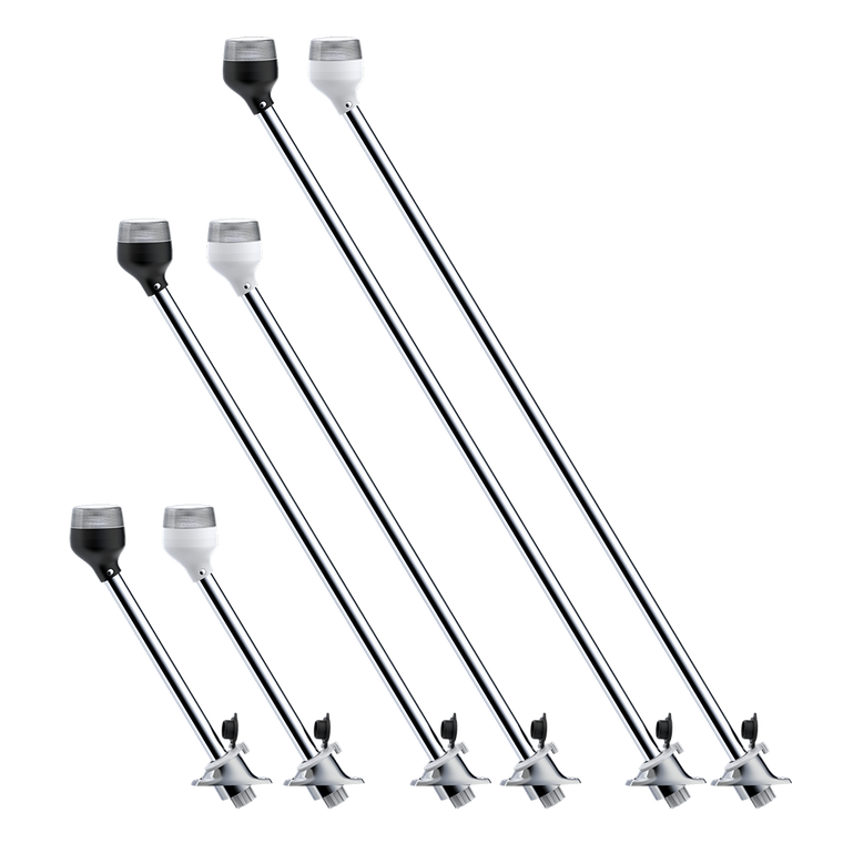 SEAFLO LED All-Round Pole Lights-06 Series (Plug-in mount ,angled)