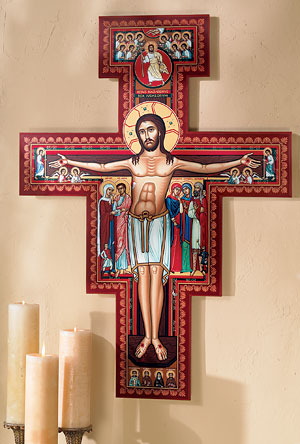 San Damiano Crucifix from Monastery Icons