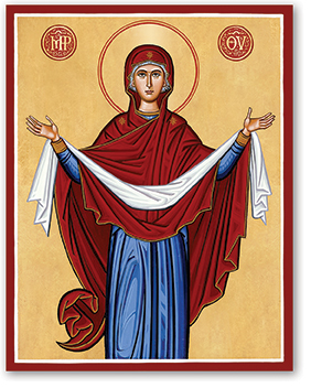 Holy Protection Icon from Monastery Icons