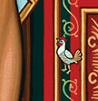 rooster from the San Damiano Crucifix