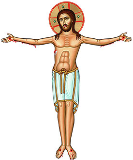 San Damiano Crucifix corpus