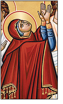 The Virgin Mary from the Ascension