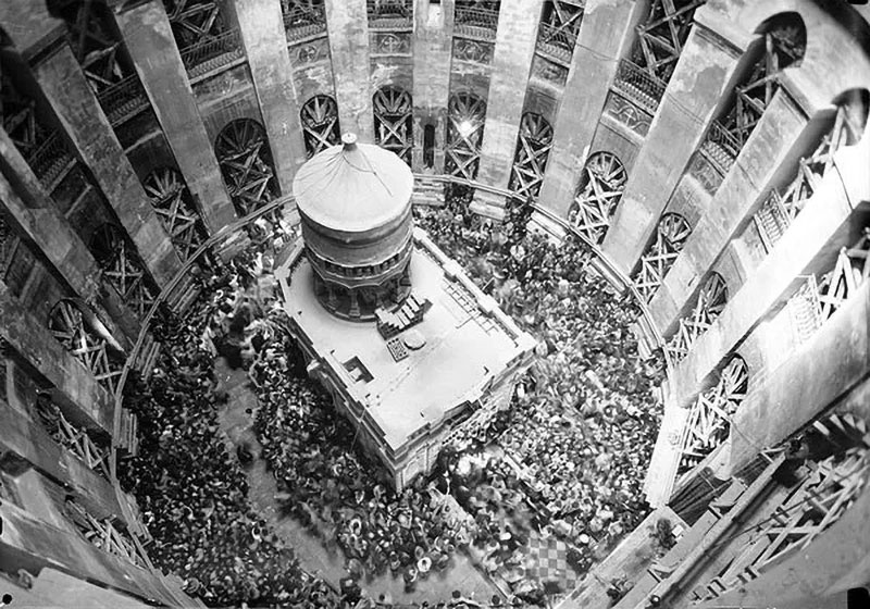 The Holy Fire at the Holy Sepulchre