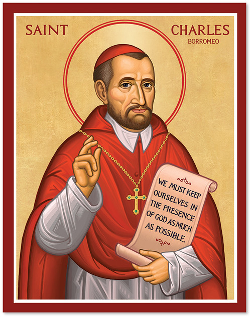 Saint Charles Borromeo Icon