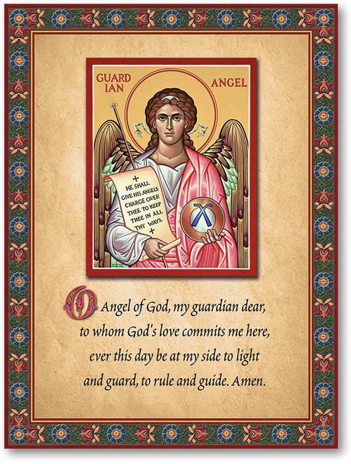 Guardian Angel Inspirational Plaque