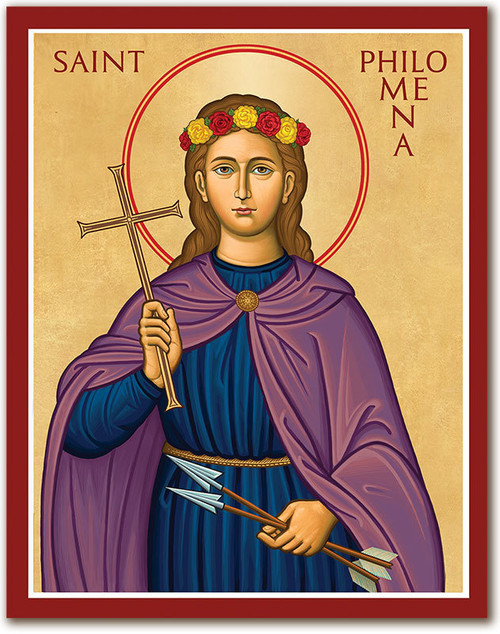 Saint Philomena Icon