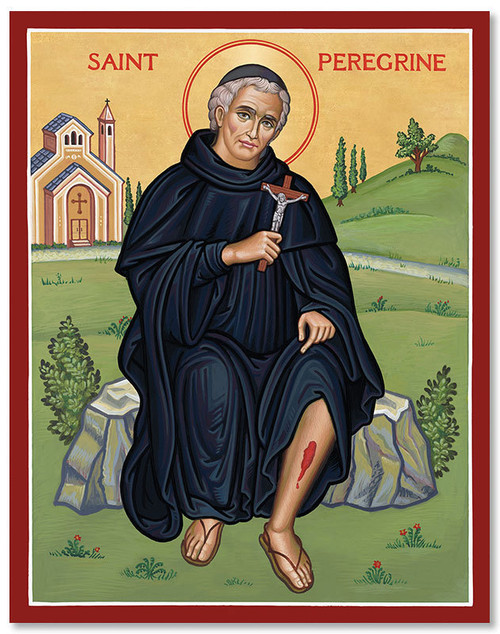 Saint Peregrine Icon