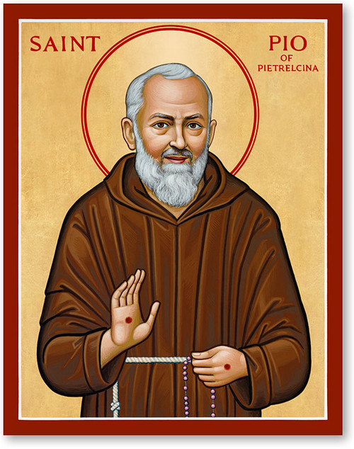 St. Pio Icon