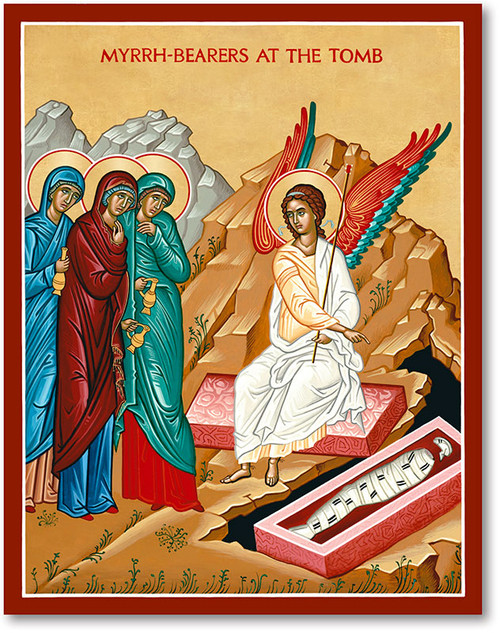 Myrrhbearers at Tomb Icon