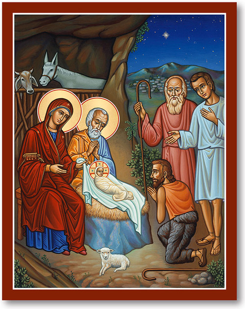 Adoration of the Shepherds Icon