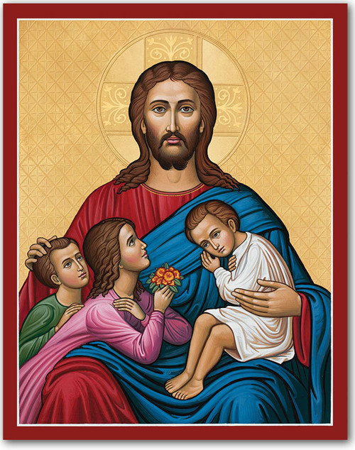Let the children come to Me Icon