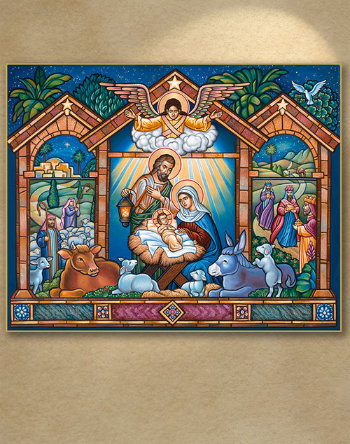 Come Let Us Adore Him Icon