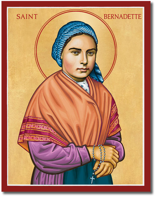 St Bernadette Icon