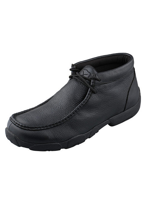 Youth Driving Moc Lace Up Oiled Saddle/Midnight YDM0046 - The Boot 