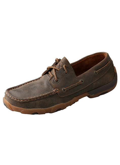 Women's Brown Driving Moc by Twisted X