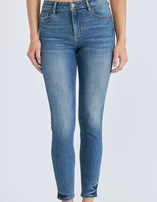 Taylor High Rise Skinny Dark Wash