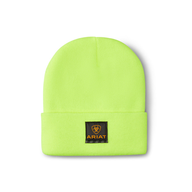 Men's Rebar Watch Cap Bright Yellow
