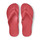 Coral Red Orthotic Flip Flops