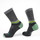 Teklite Forest Crew Sock Green/Gray