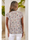 Women's Floral Button Neck Ruffle Blouse