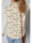  Women's Floral Quilted Vest Apricot