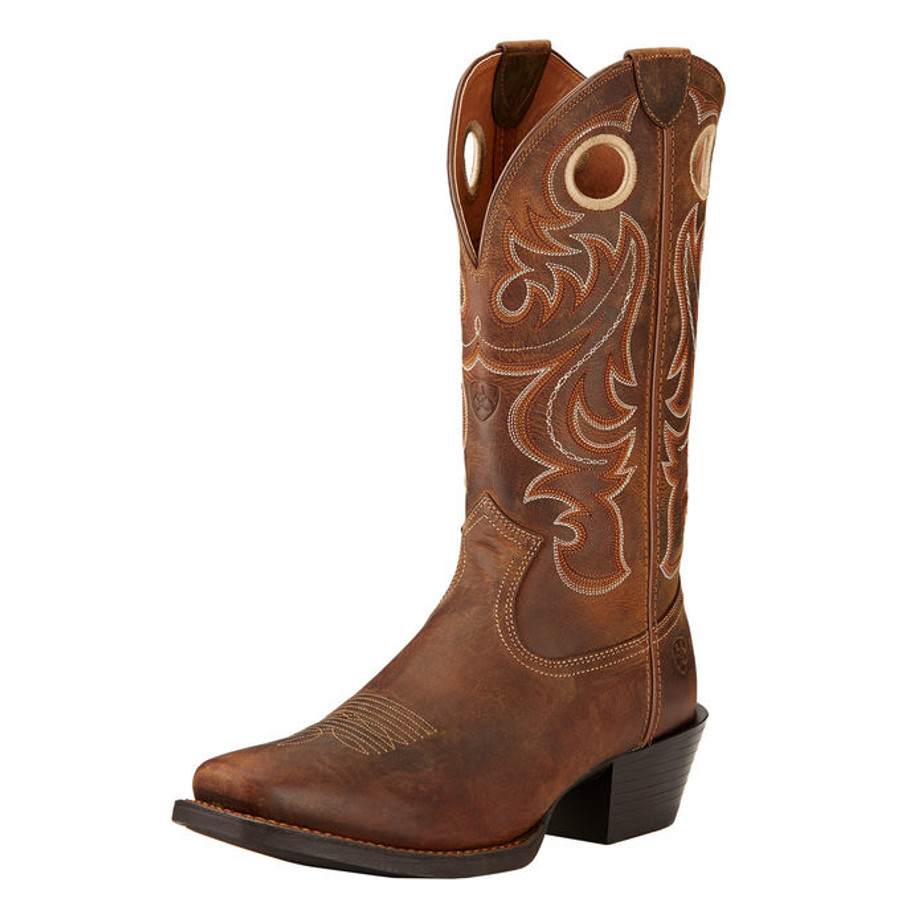 Brown Cowboy Boot by Ariat