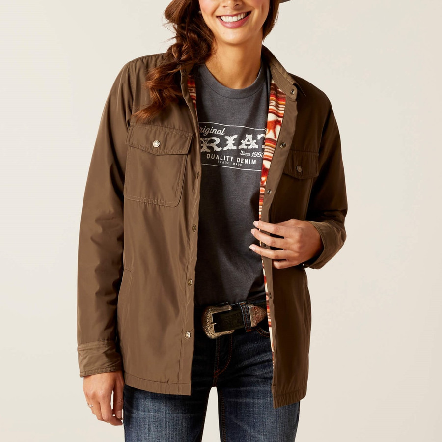 Women's Dilon Shirt Jacket Canteen