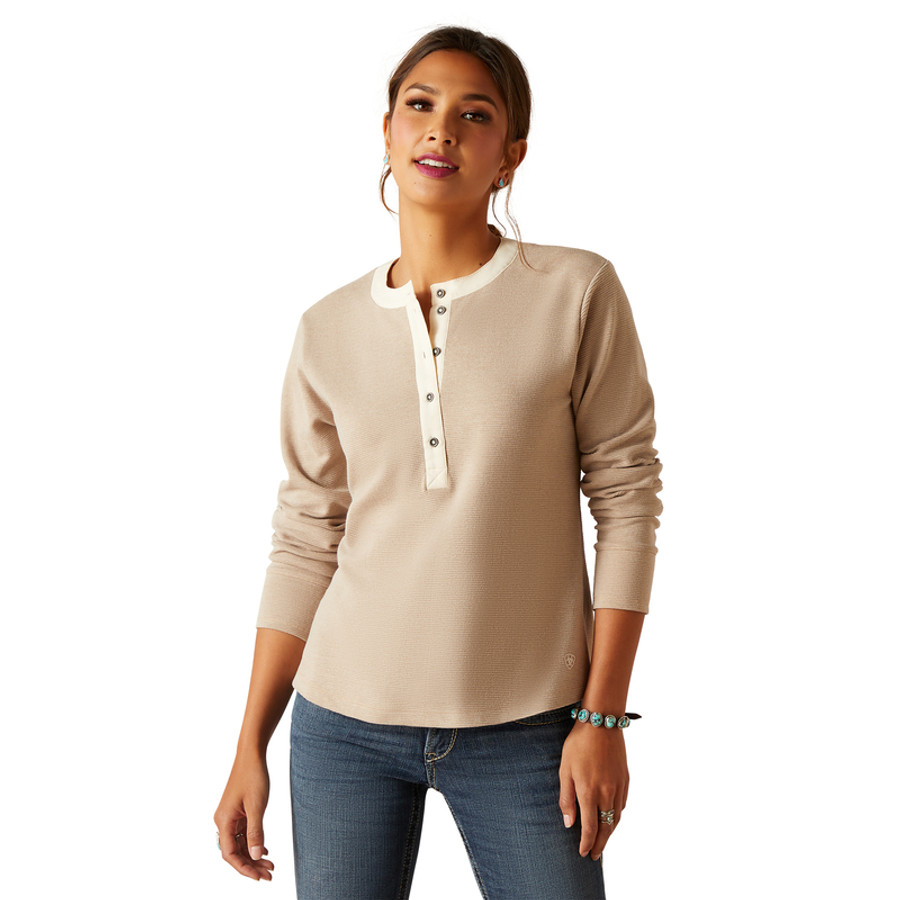 Women's Prairie Henley Savannah Tan