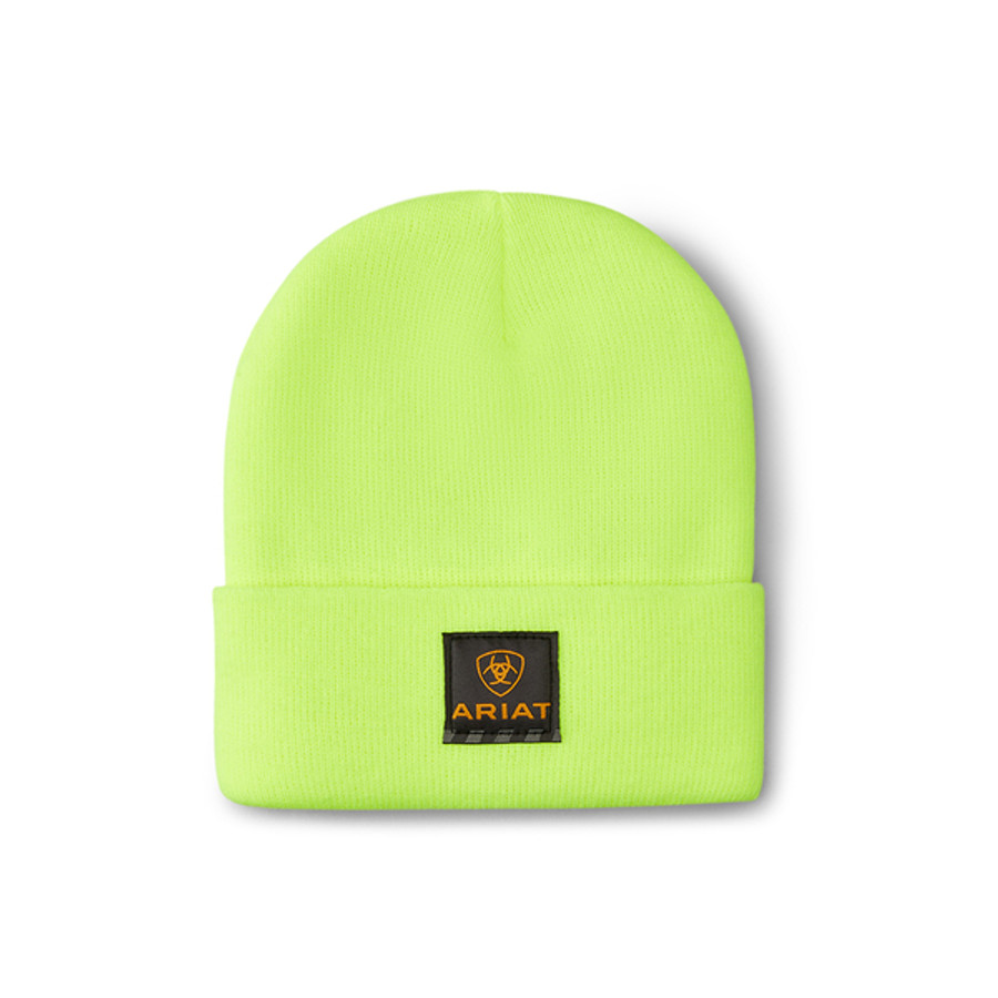 Men's Rebar Watch Cap Bright Yellow