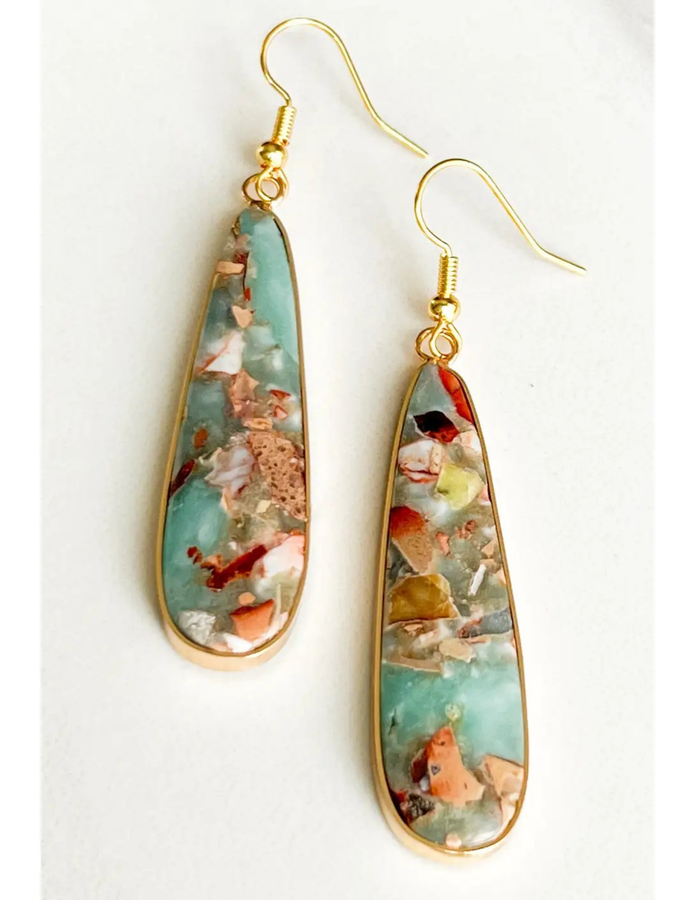 Samira Earring Amazonite