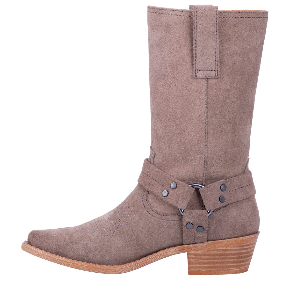 Dingo Taupe Suede - The Boot Life, LLC