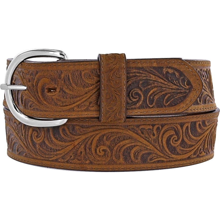 Western Scroll Belt Bark - The Boot Life, LLC