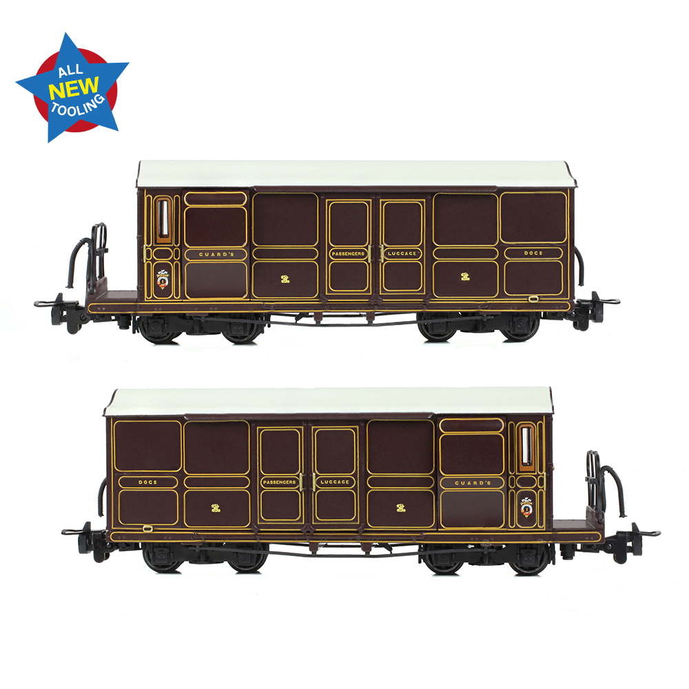 394-076 Ffestiniog Railway 'The Curly Roof Van Van No.1' in FR