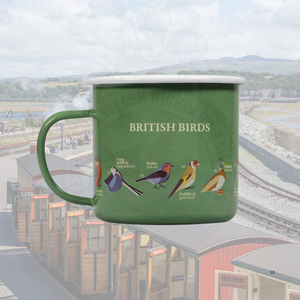 Mug Enamel - RSPB - Free as a Bird (MUGERSPB01)