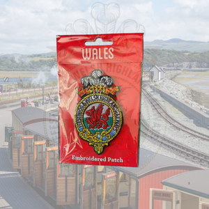Embroidered Patch - Ffestiniog & Welsh Highland Railway Crest