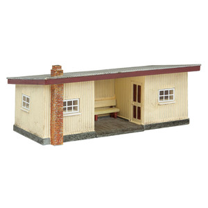 44-0160R - Narrow Gauge Station in Red