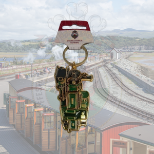 Double Fairlie Metal Keyring - Green (73412-099)