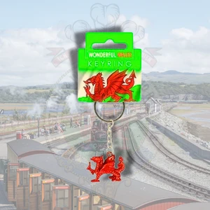 Welsh Dragon Diecast Keyring (64831-000)