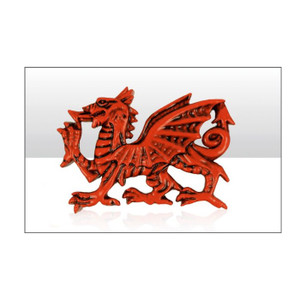 Welsh Dragon Resin Shaped Magnet (76422-000)