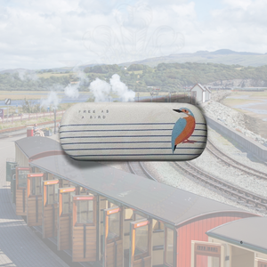 Glasses Case - RSPB (Free as a Bird - Kingfisher)